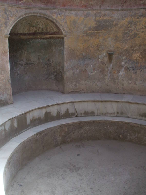 Roman Baths at Pompeii.