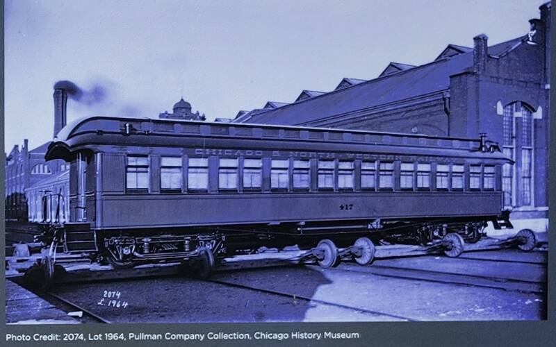 Norman W. Robinson's wide-gauge transfer table system.
