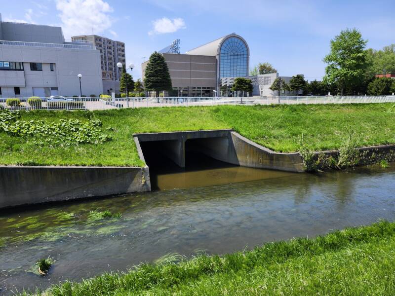 Exterior of the Sapporo Sewerage Science Museum