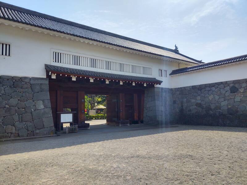 Second gate of the Yamagata Castle walls.