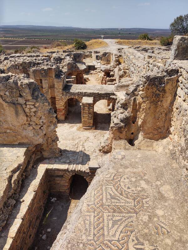 House of Orpheus at Volubilis.